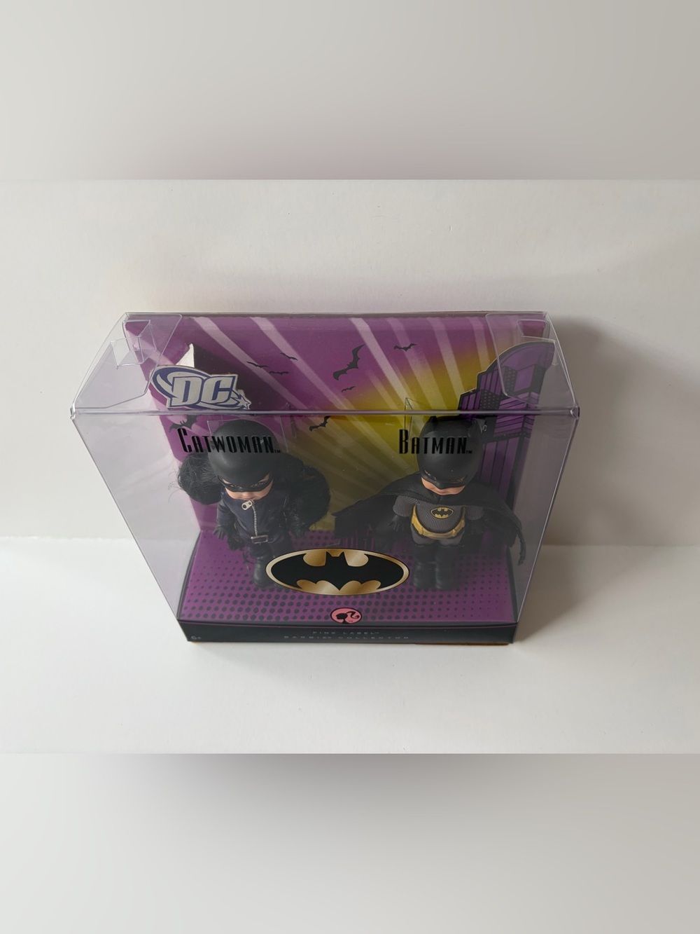 Barbie Kelly Catwoman & Tommy Batman DC Comics Pink Label Doll Set - Picture 4 of 10